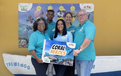 Coral Heroes teaching package for all schools on Curacao