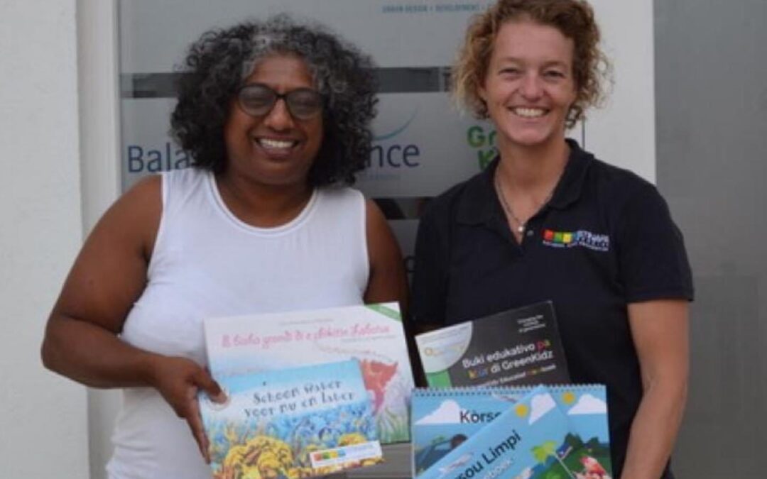 Samenwerking GreenKidz en Stinapa Bonaire