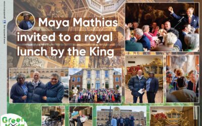 Maya Mathias invited to a royal lunch