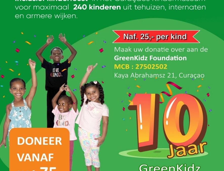 GreenKidz start fundraising voor kwetsbare kinderen