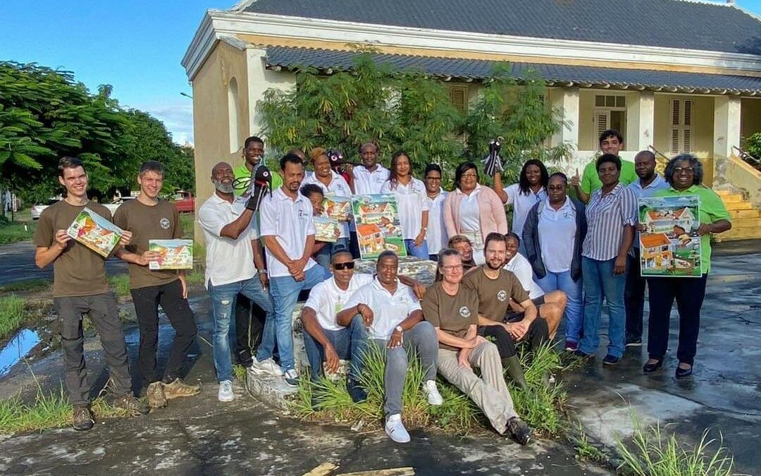 GreenKidz meets mosquito control team at the ministry of Health, Environment and Nature (GMN)