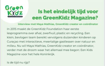 Time for a GreenKidz magazine