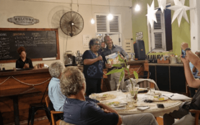 GreenKidz meets minister Silvania at green dinner